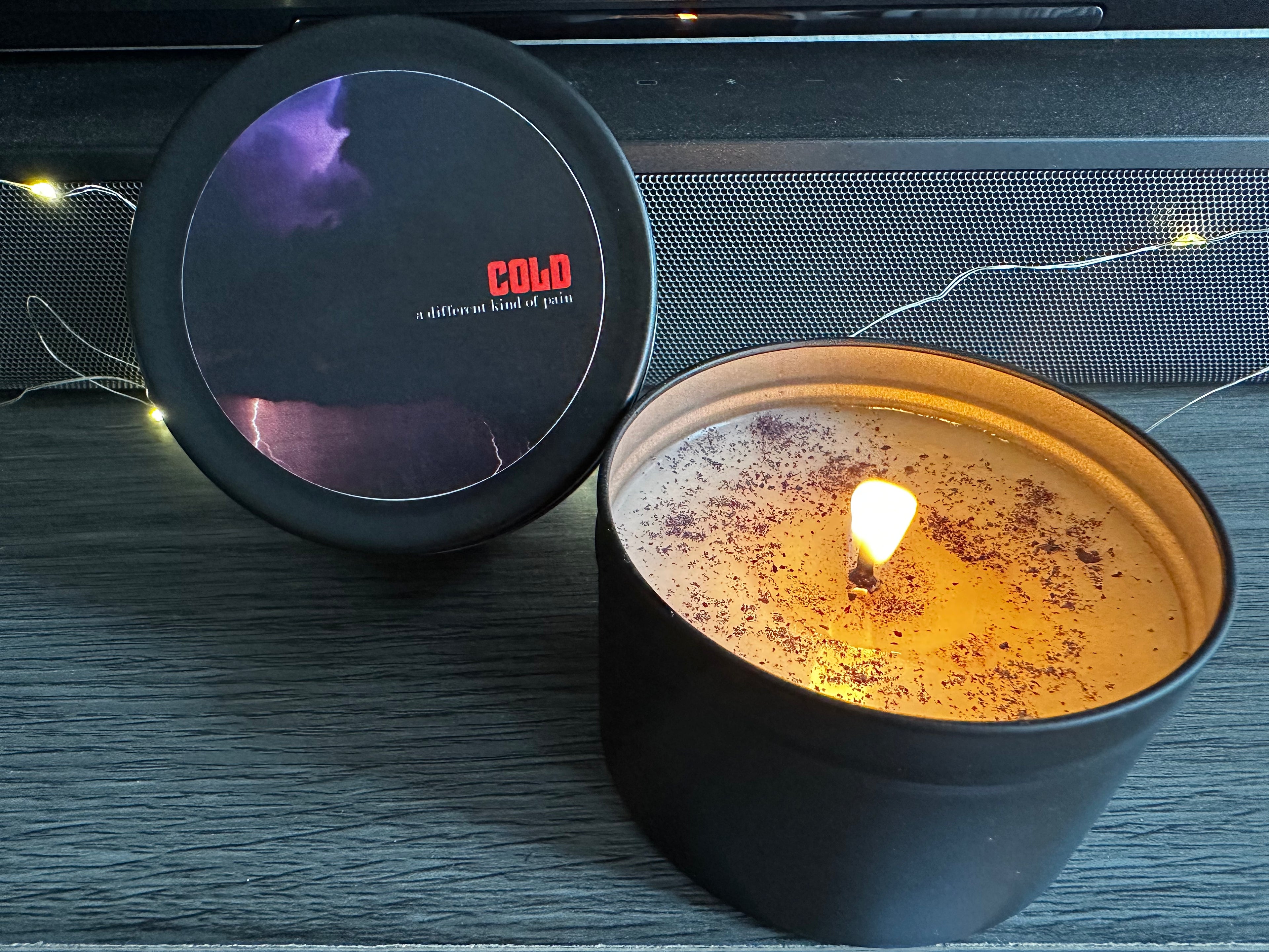 The Cold Music Candle Collection