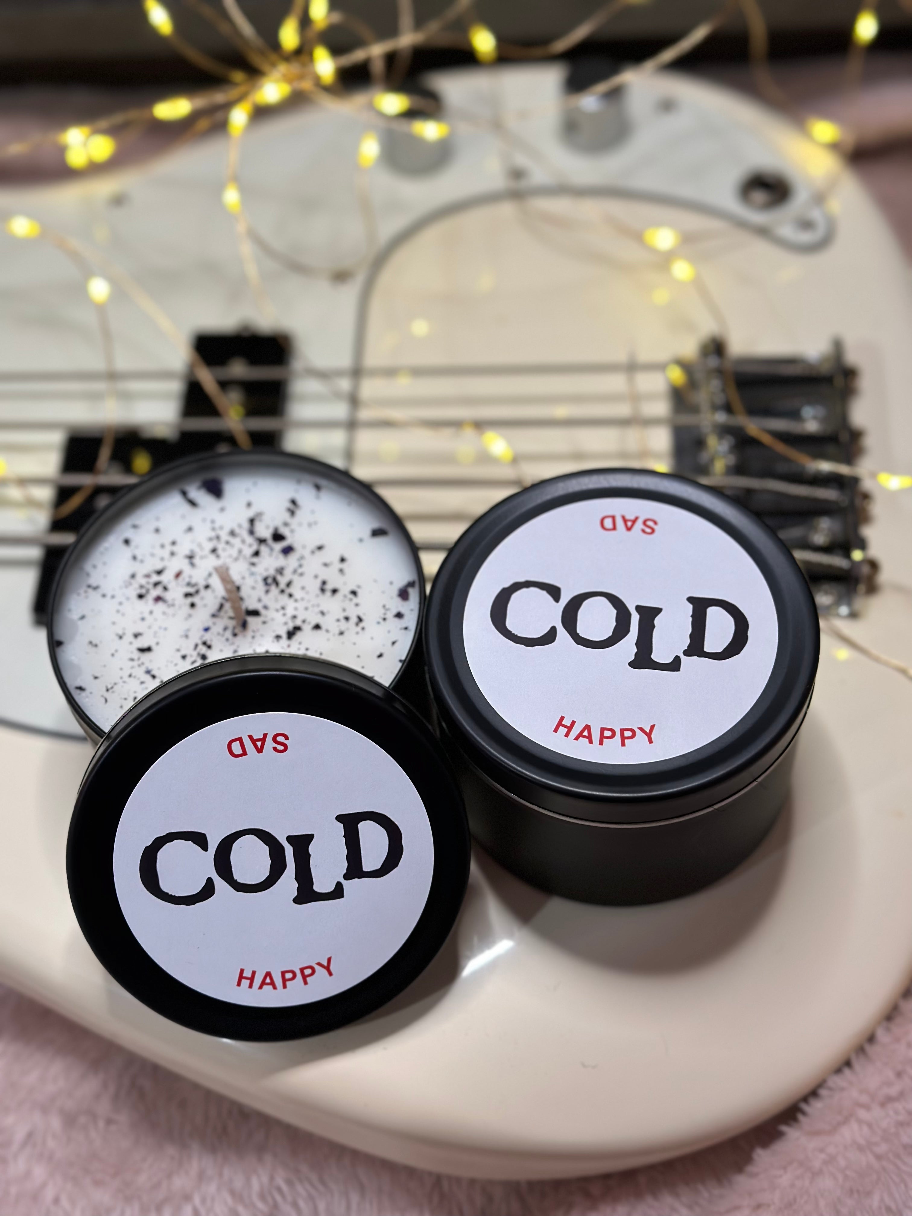 The Cold Music Candle Collection