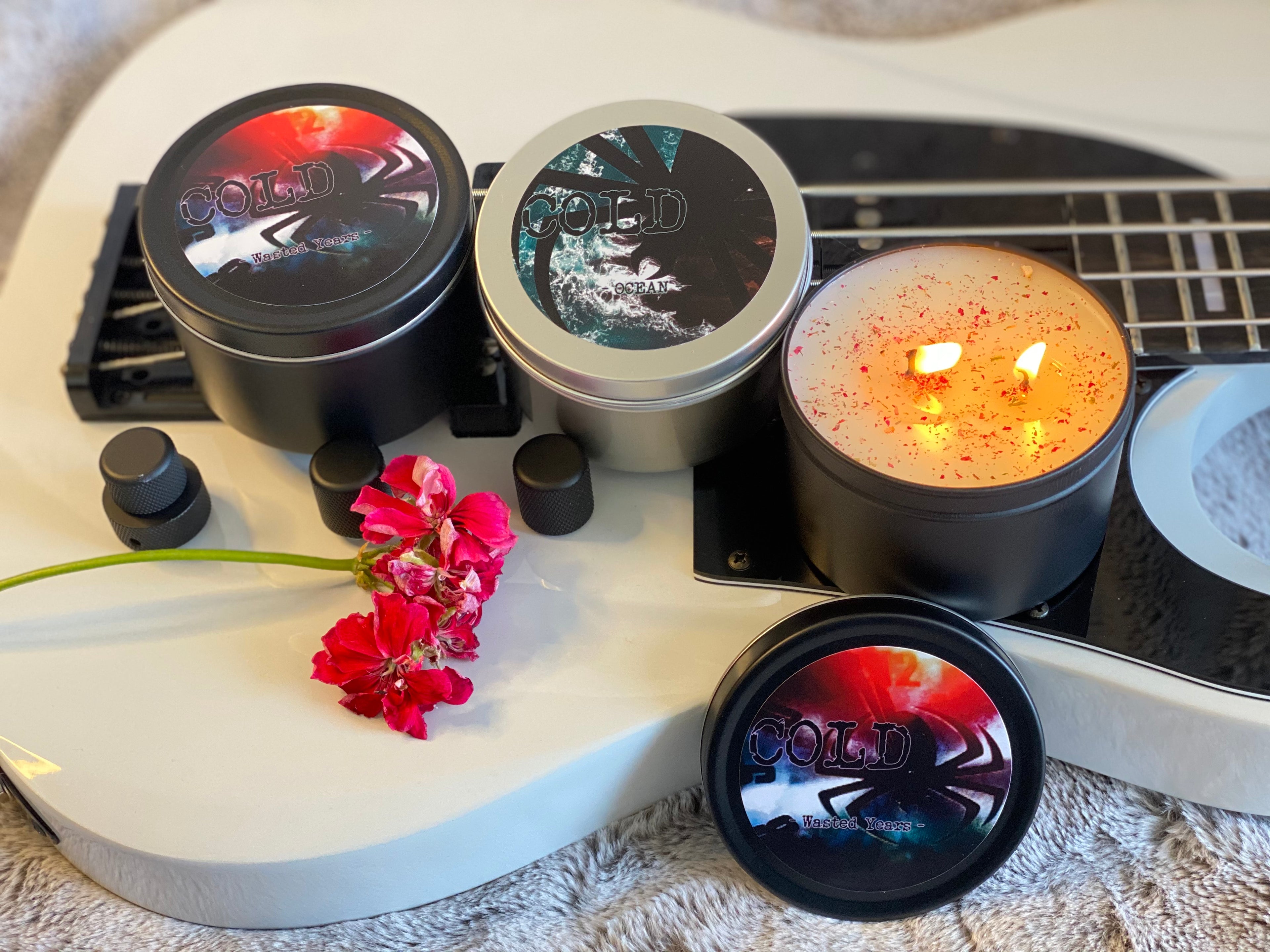 The Cold Music Candle Collection