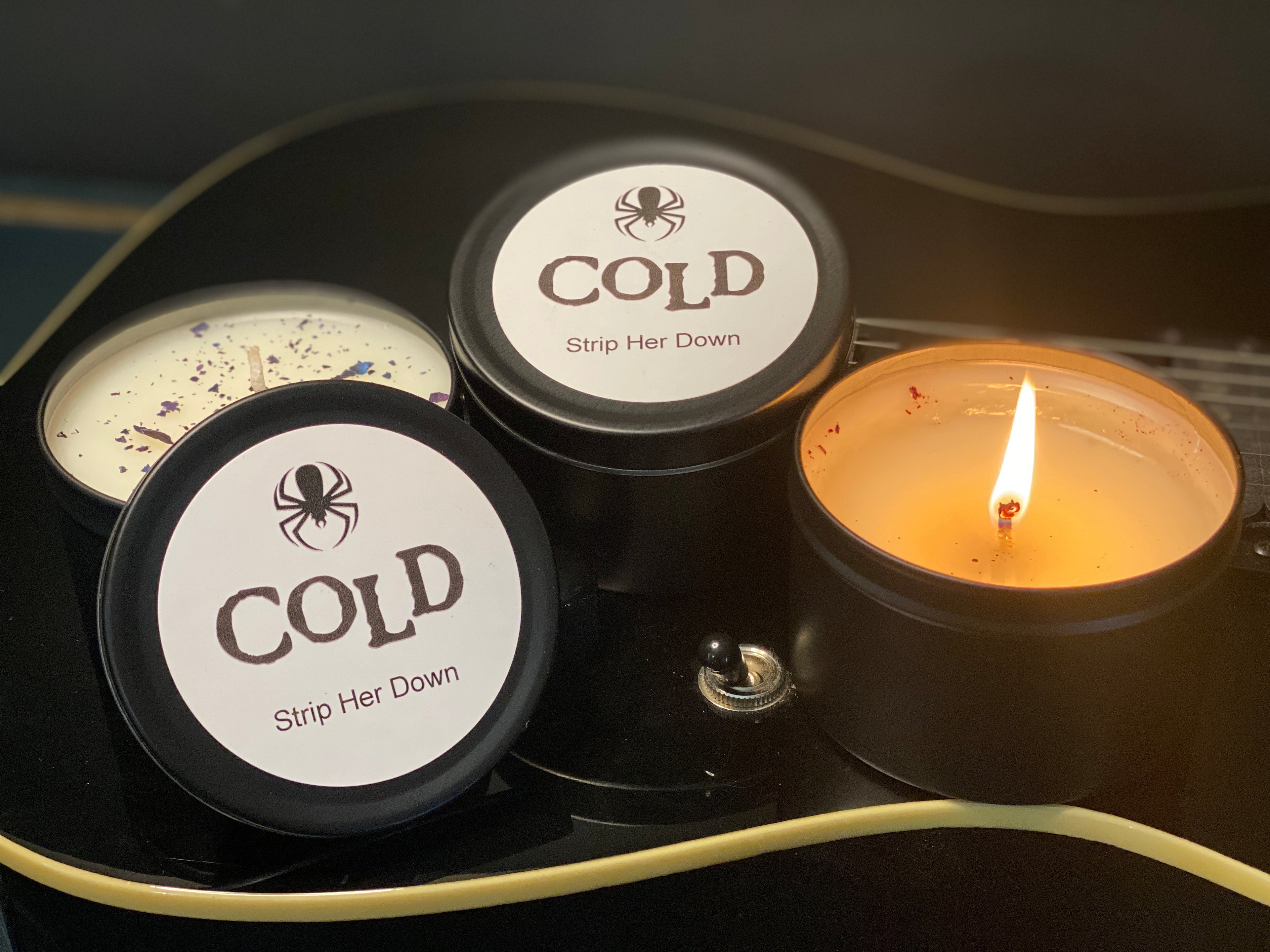 The Cold Music Candle Collection